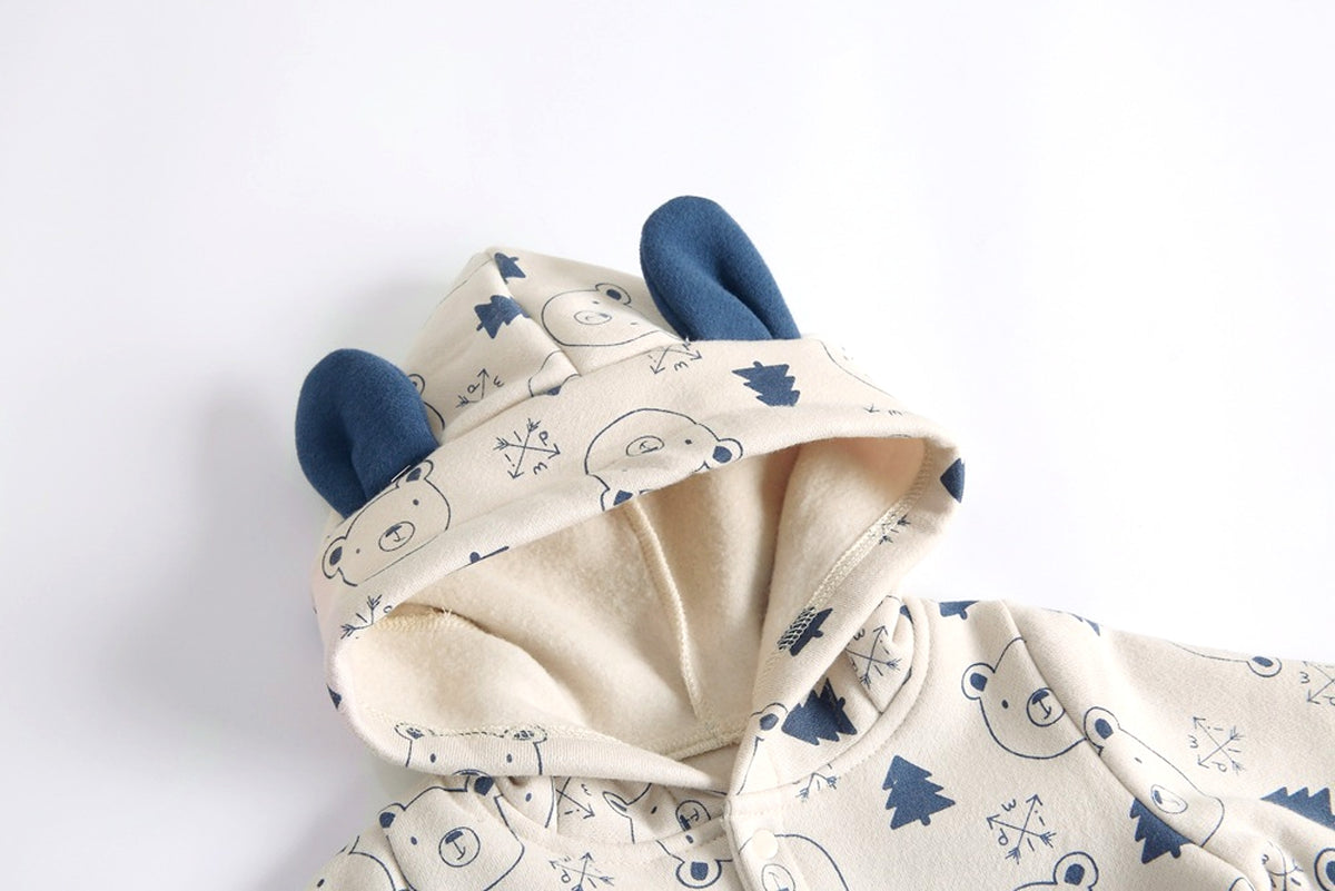 CozyCub™ – Hooded Winter Jumpsuit for Babies - enhanced image 14