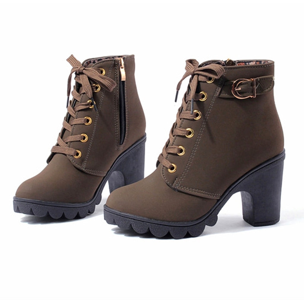 A.1 Cross strappy boots Women - enhanced image 14