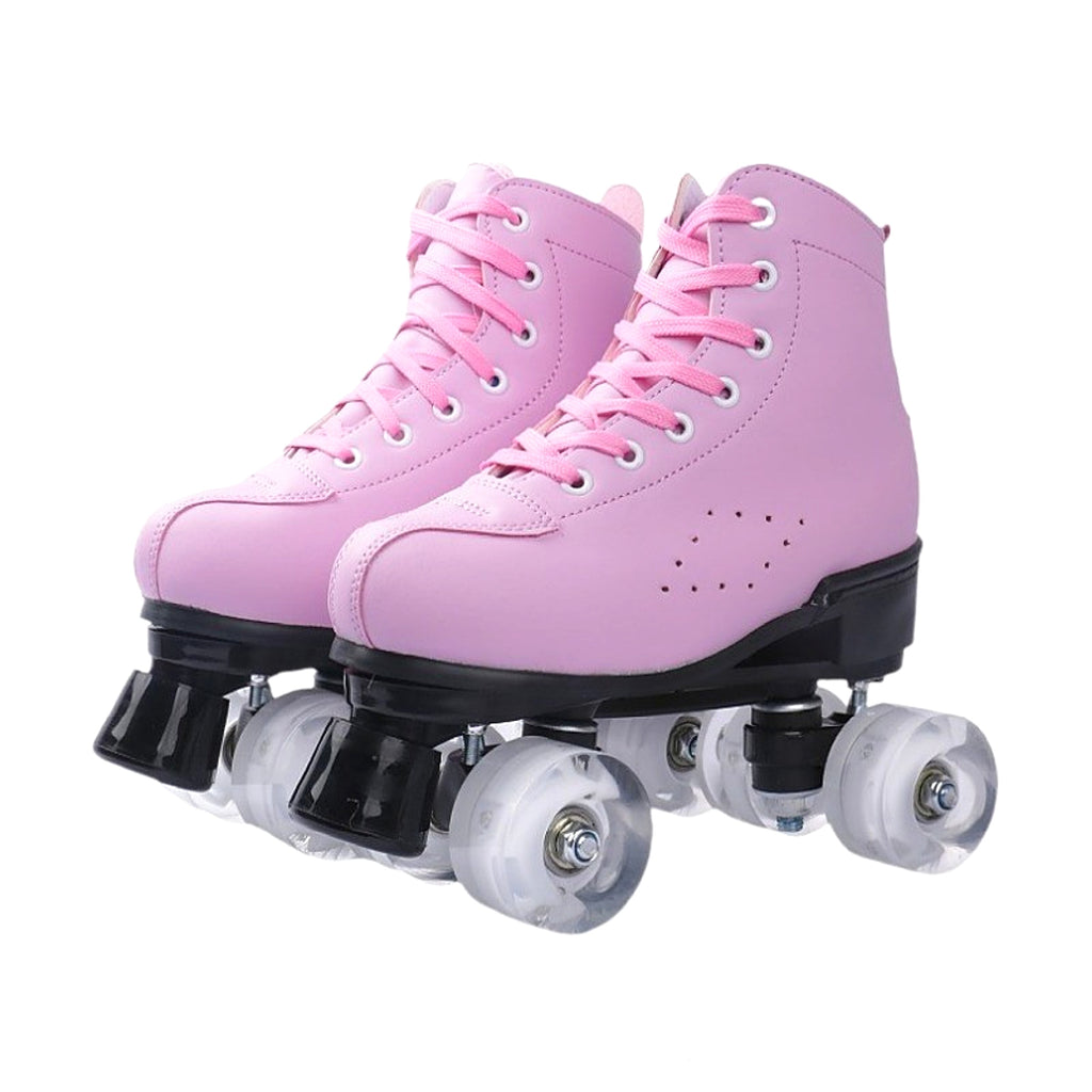 Double Row Skates Four-roller Skates Flashing Heelys - enhanced image 14