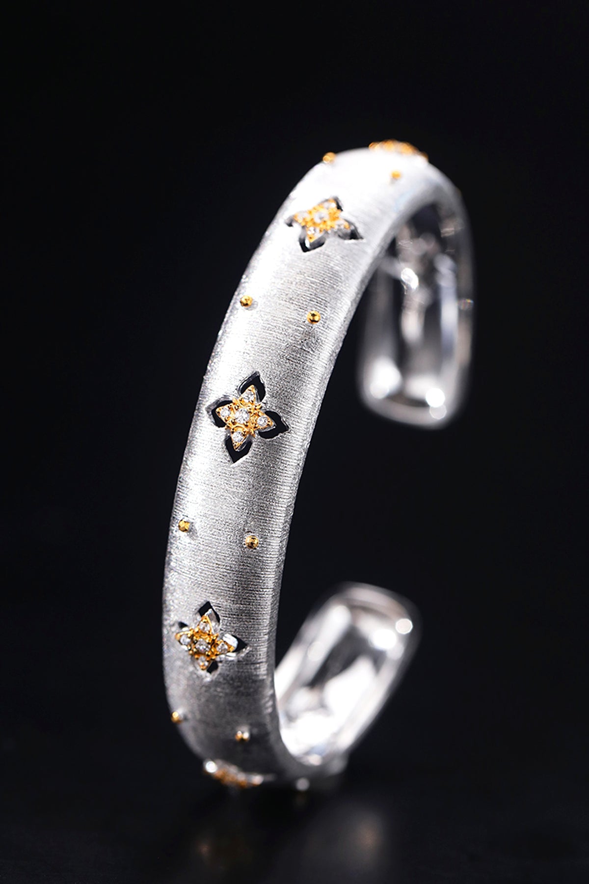 European And American Retro Brushed Bracelet S925 Silver - enhanced image 14
