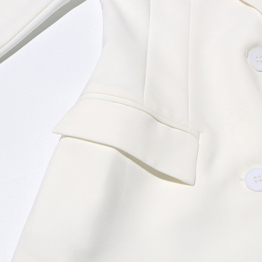 Fashion Slim Fit Patchwork Suit Jacket For Women - enhanced image 14