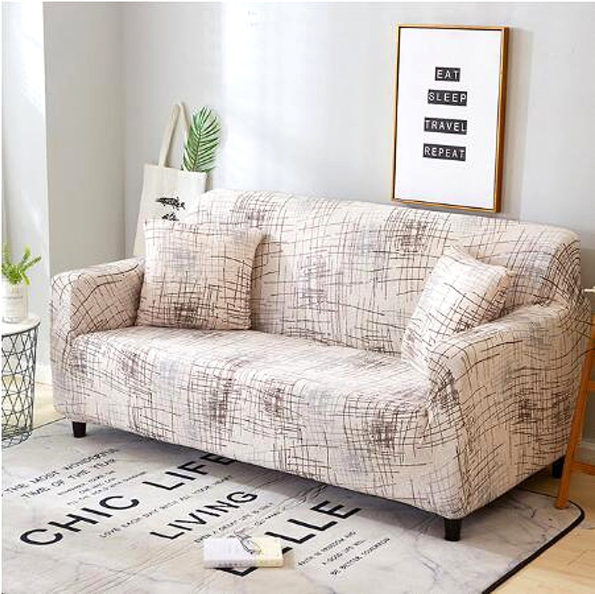 FlexiCover™ – Universal Elastic Sofa Slipcover - enhanced image 14