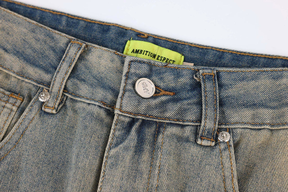 High Street Women 's Jeans With Whiskers Youth - enhanced image 14