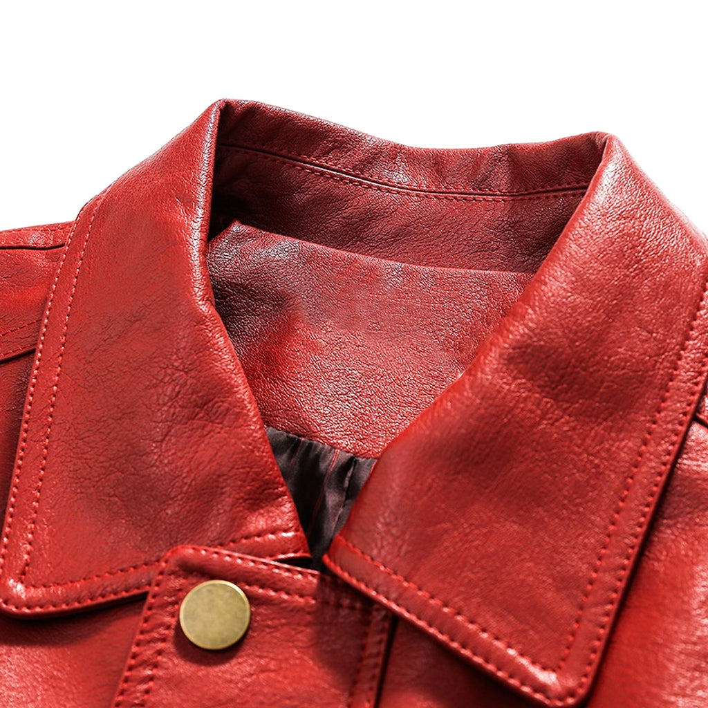 Leather Jacket Men And Women Special - enhanced image 14