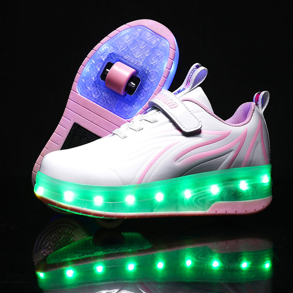 Light Charging Pulley Shoes Single And Double Wheels - enhanced image 14