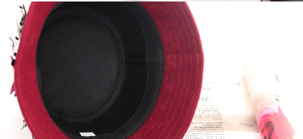 New Style Casual Ladies Big Brim Woolen Hat - enhanced image 14