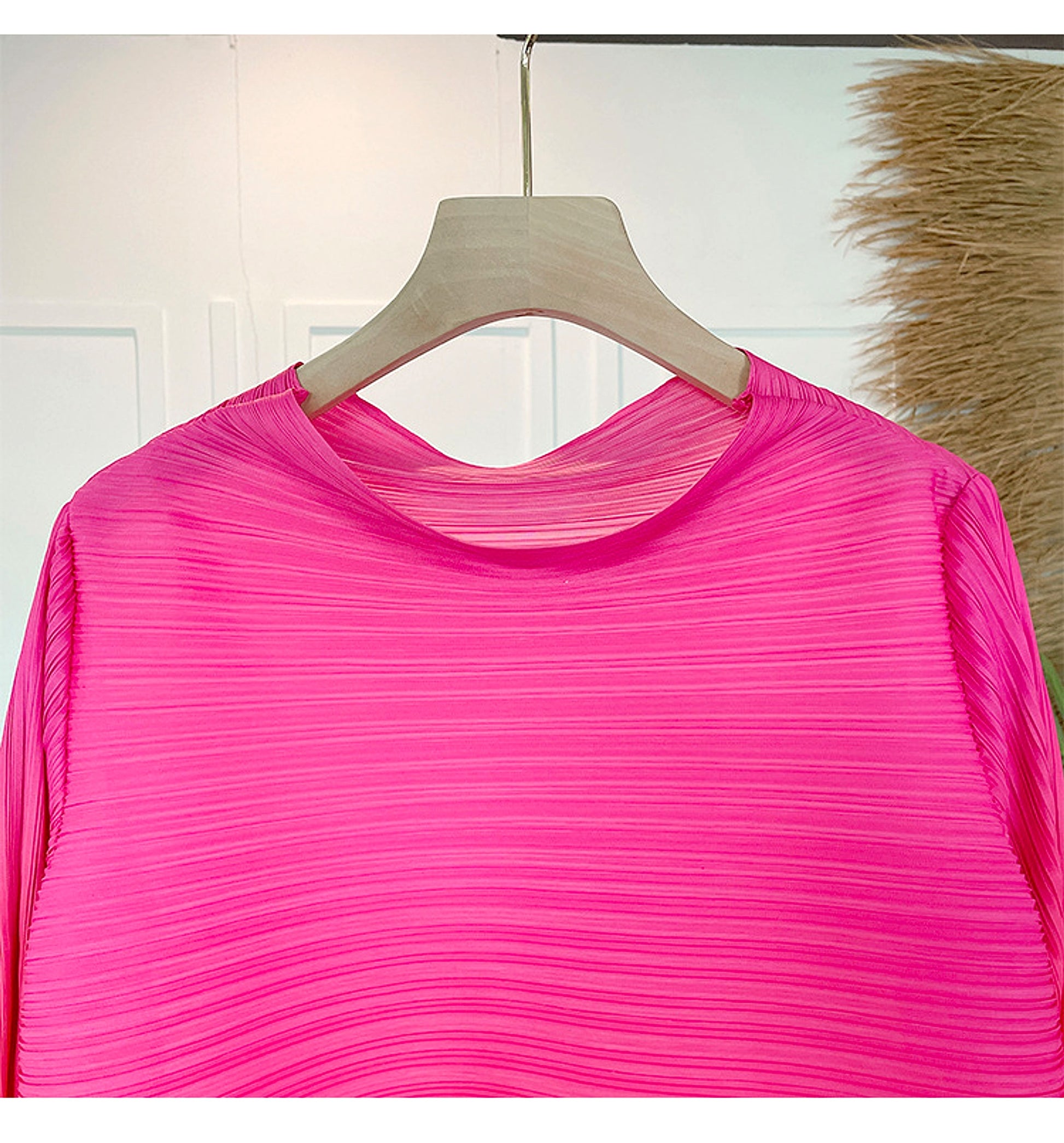Pleated Plus Size Dress Women - enhanced image 14
