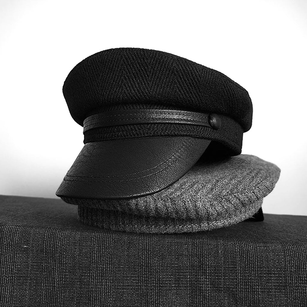 Retro Navy Style Fashion Navy Hat - enhanced image 14