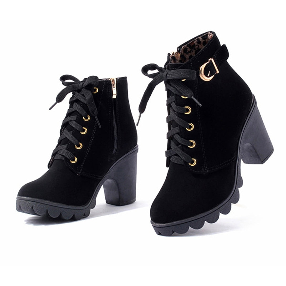A.1 Cross strappy boots Women - enhanced image 15