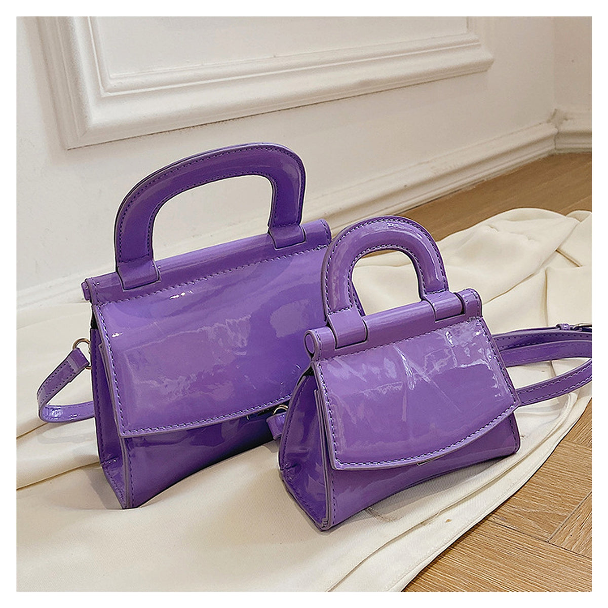 GlosséMini™ – Patent Leather Shine Bag - enhanced image 15