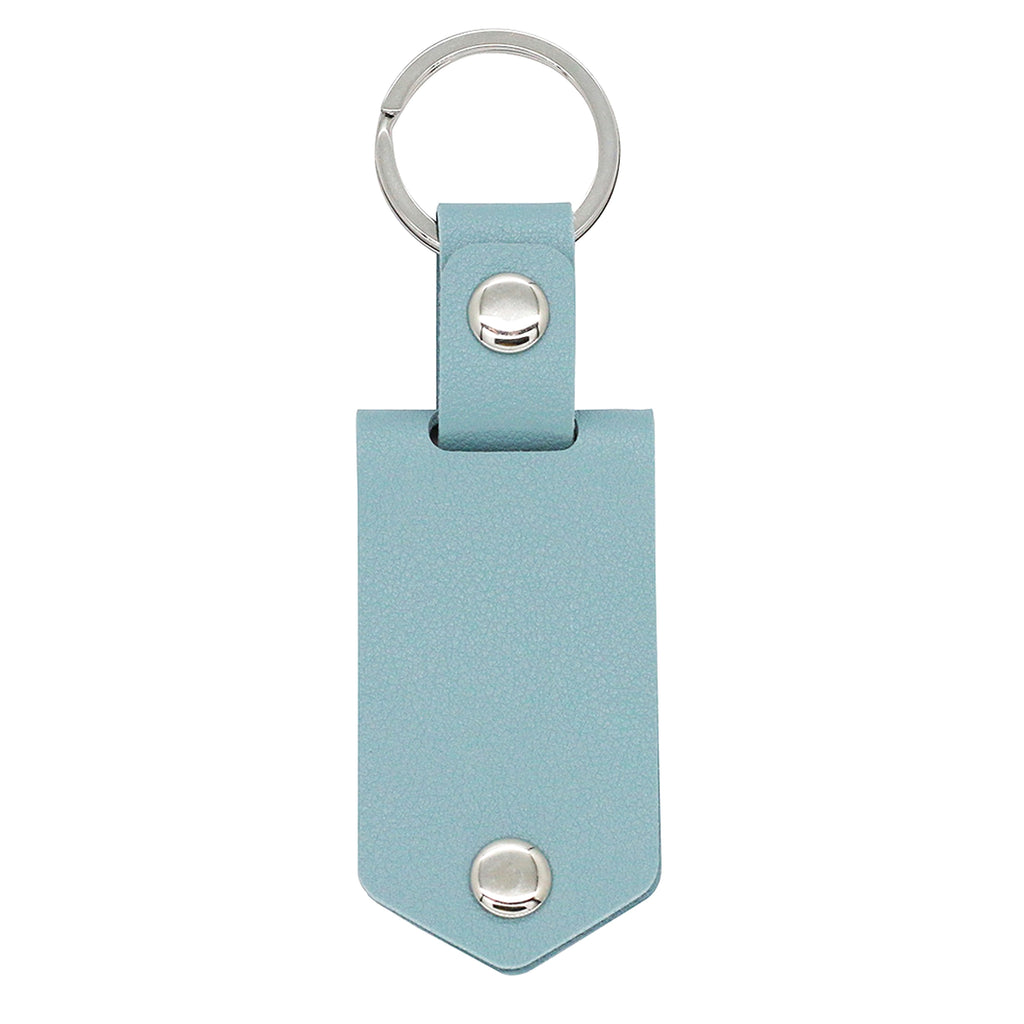 Personalized Leather Photo Keychain – Custom UV Color Printed Keyring - enhanced image 15