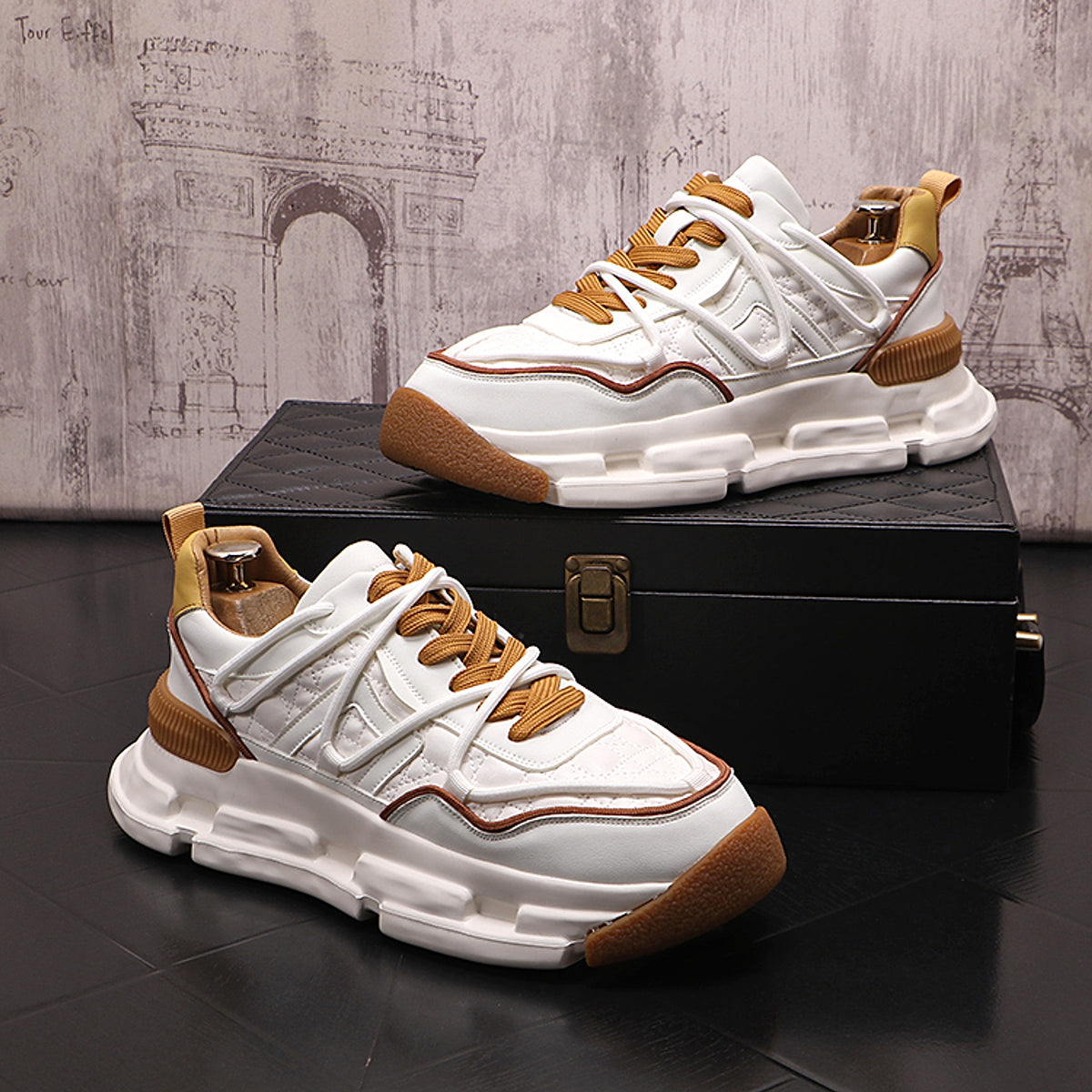 UrbanWalk™ – Colorblock Plush Winter Sneakers for Men - enhanced image 15
