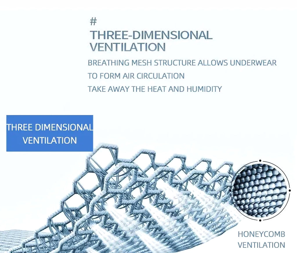 Men's Breathable Mesh Ice Thin Summer Underwear - enhanced image 15