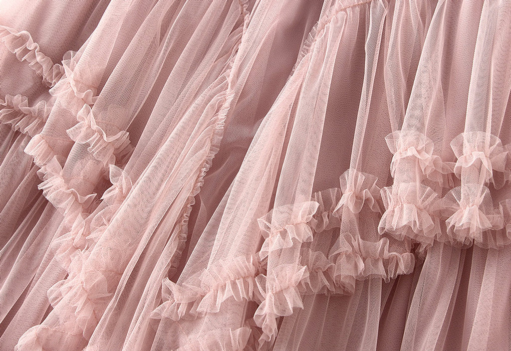 Slimming Multi-layer High-grade Gauze Skirt High-grade Skirt - enhanced image 15