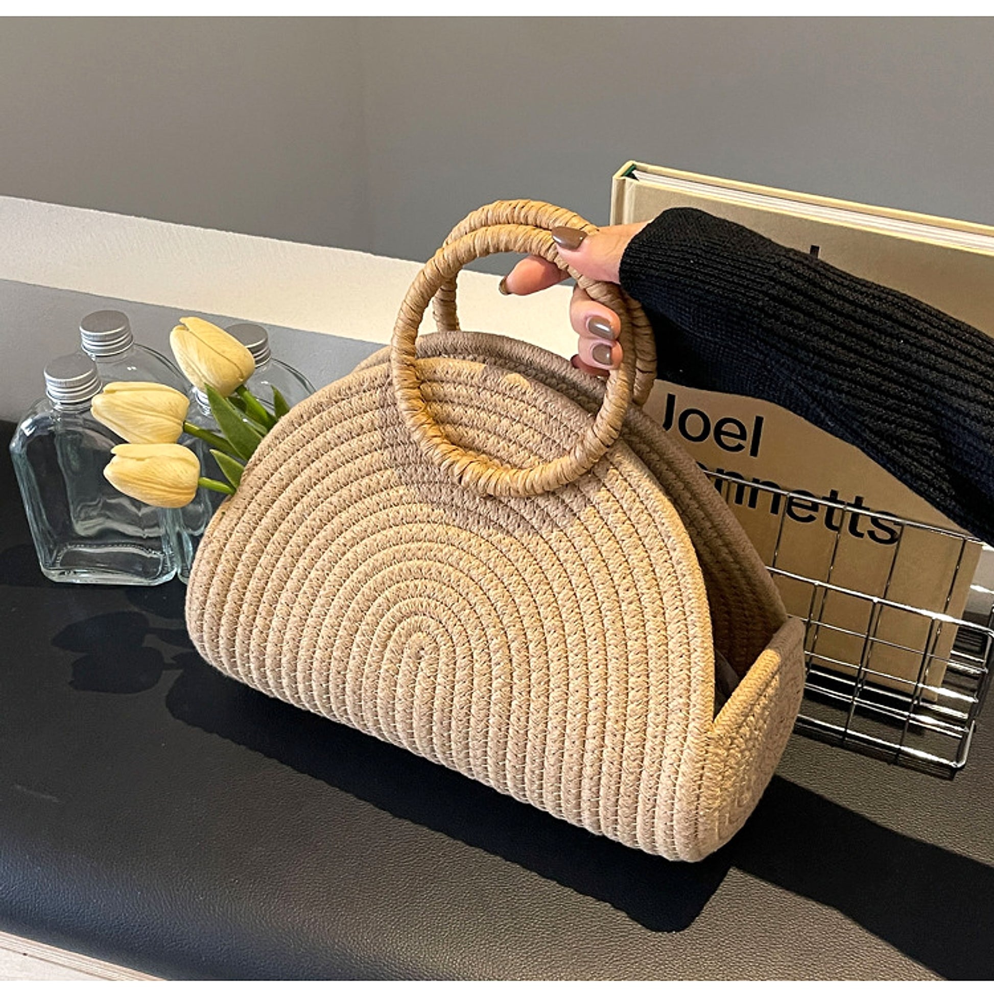 SolunaWeave™ – Tulip Shell Handbag - enhanced image 15