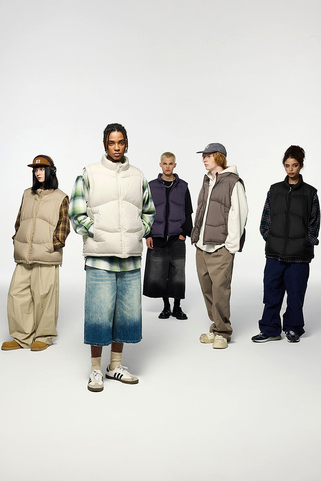 Thin And Portable Puff Down Vest White Duck Down Warm Vest Coat - enhanced image 15
