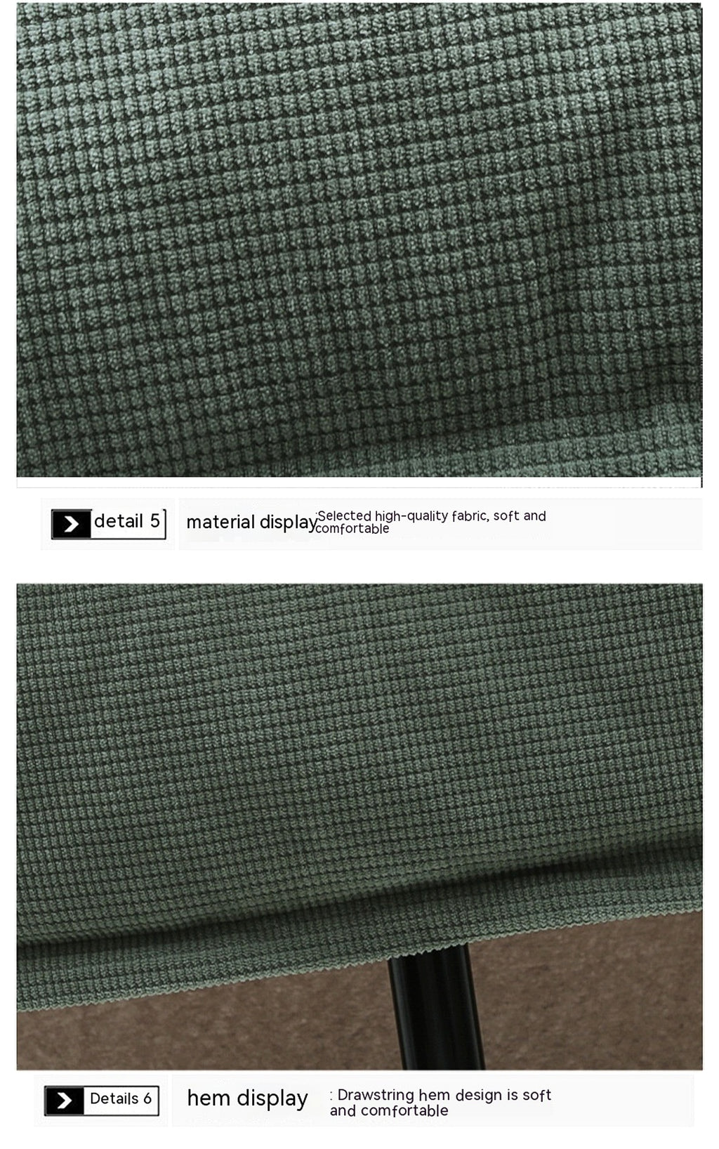 Waffle Coat Winter Warm And Trendy Cotton Coat - enhanced image 15