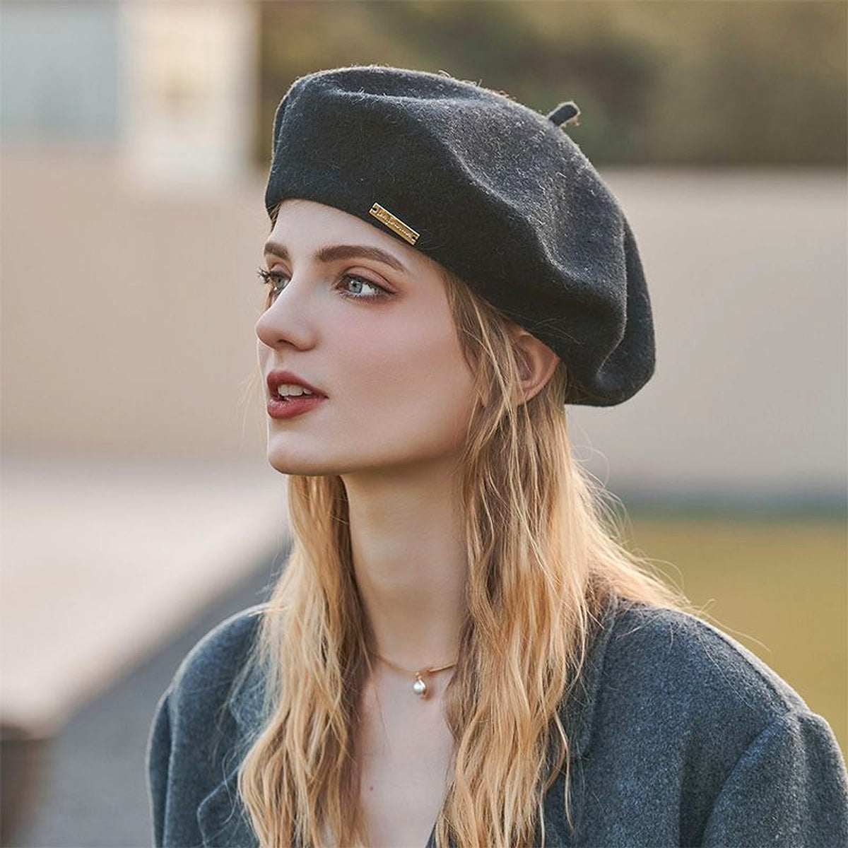 Casual Season Warm Thickened Pure Color All-matching Hat - enhanced image 16