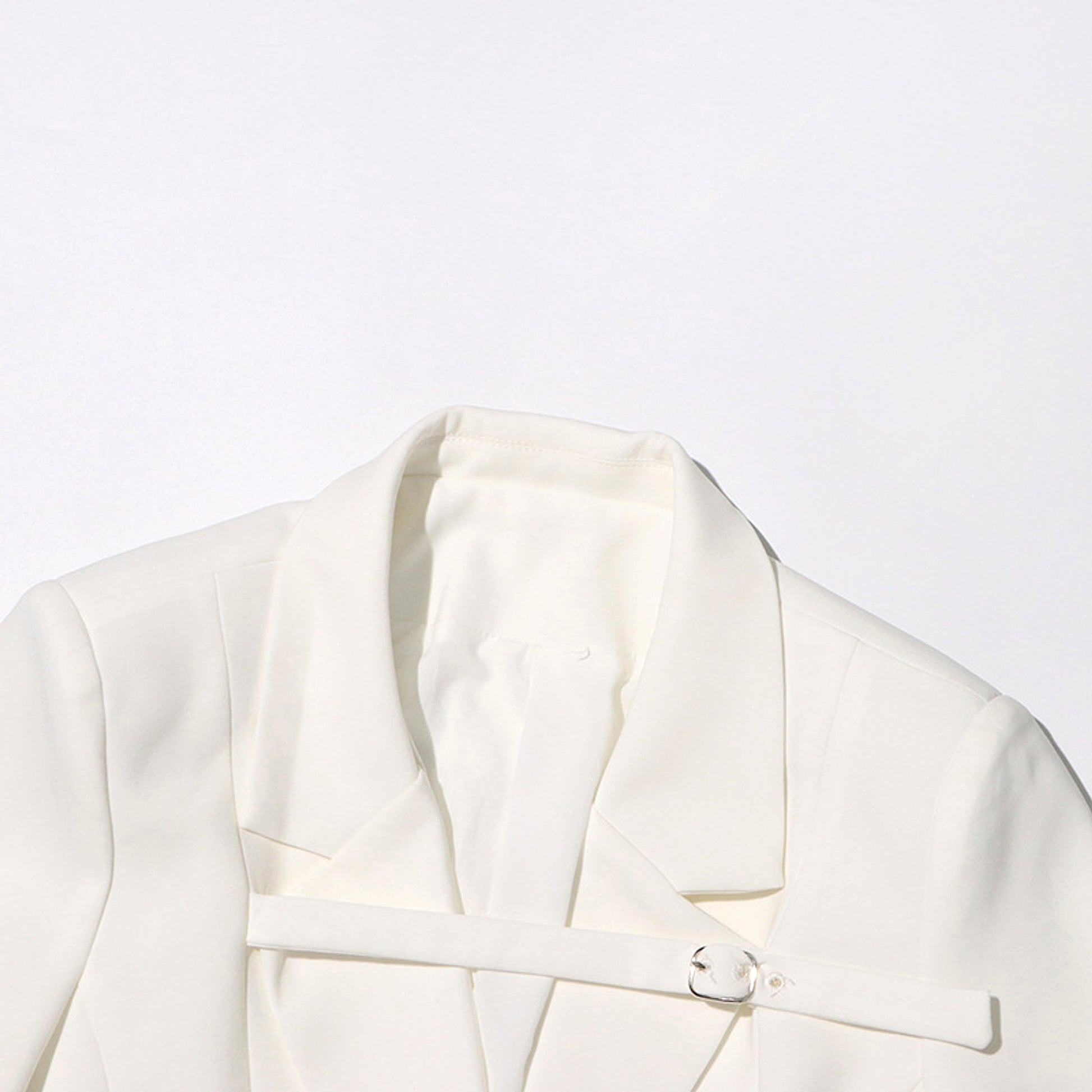 Fashion Slim Fit Patchwork Suit Jacket For Women - enhanced image 16