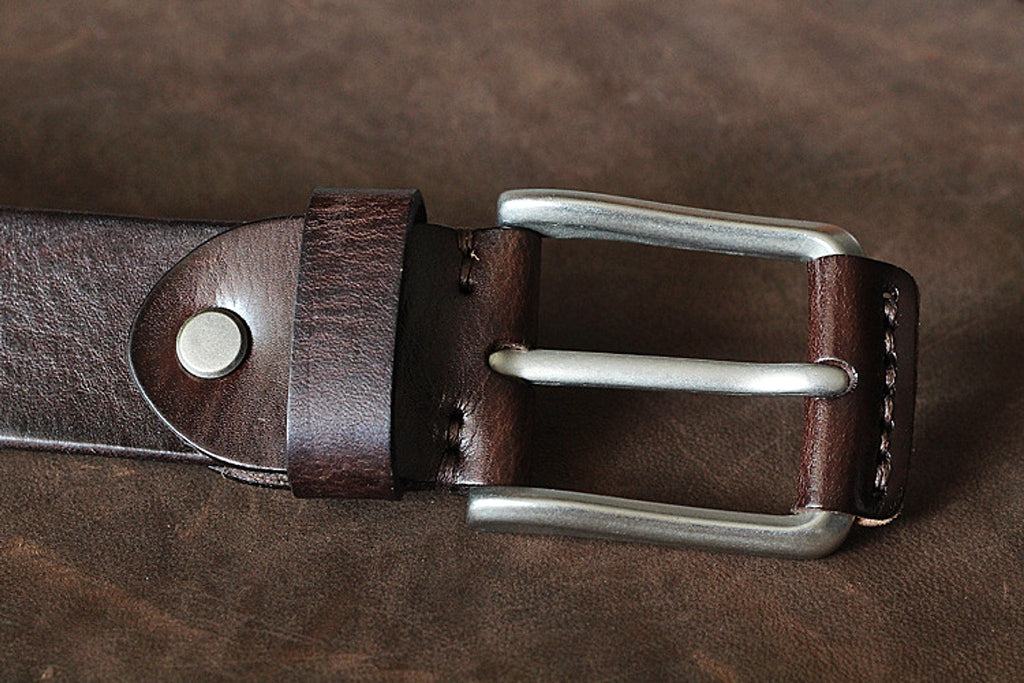 First Layer Cowhide Handmade Belt Men's Pin Buckle Belt