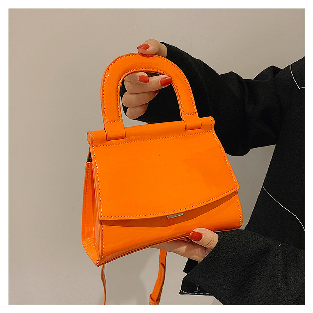 GlosséMini™ – Patent Leather Shine Bag - enhanced image 16