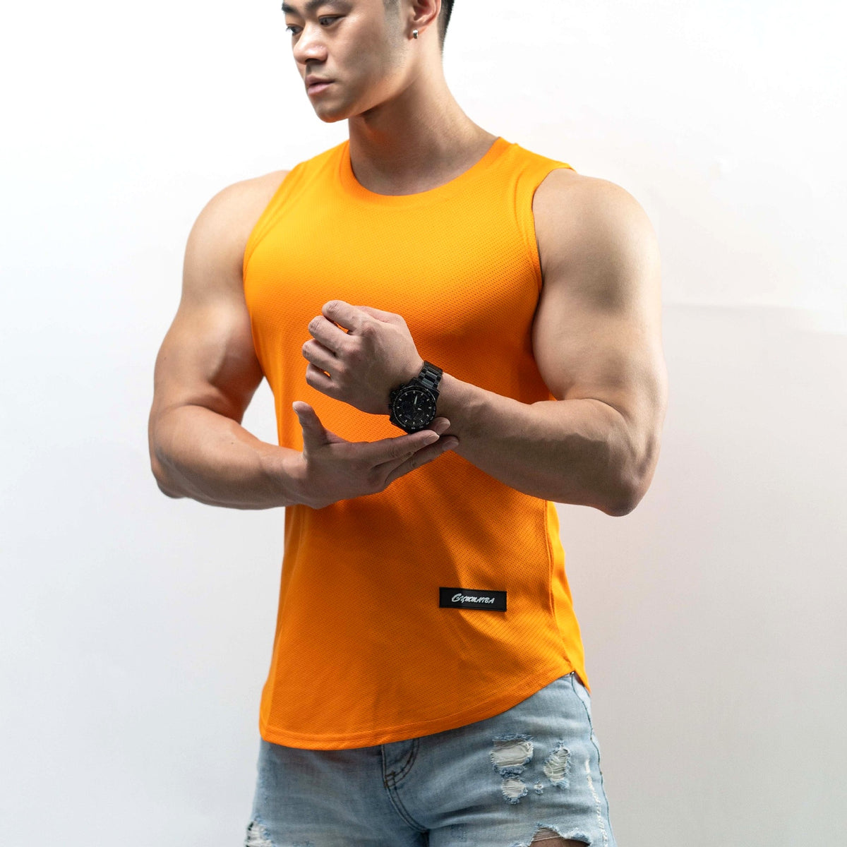 Ice Silk Vest Men's Sport T-shirt Summer - enhanced image 16