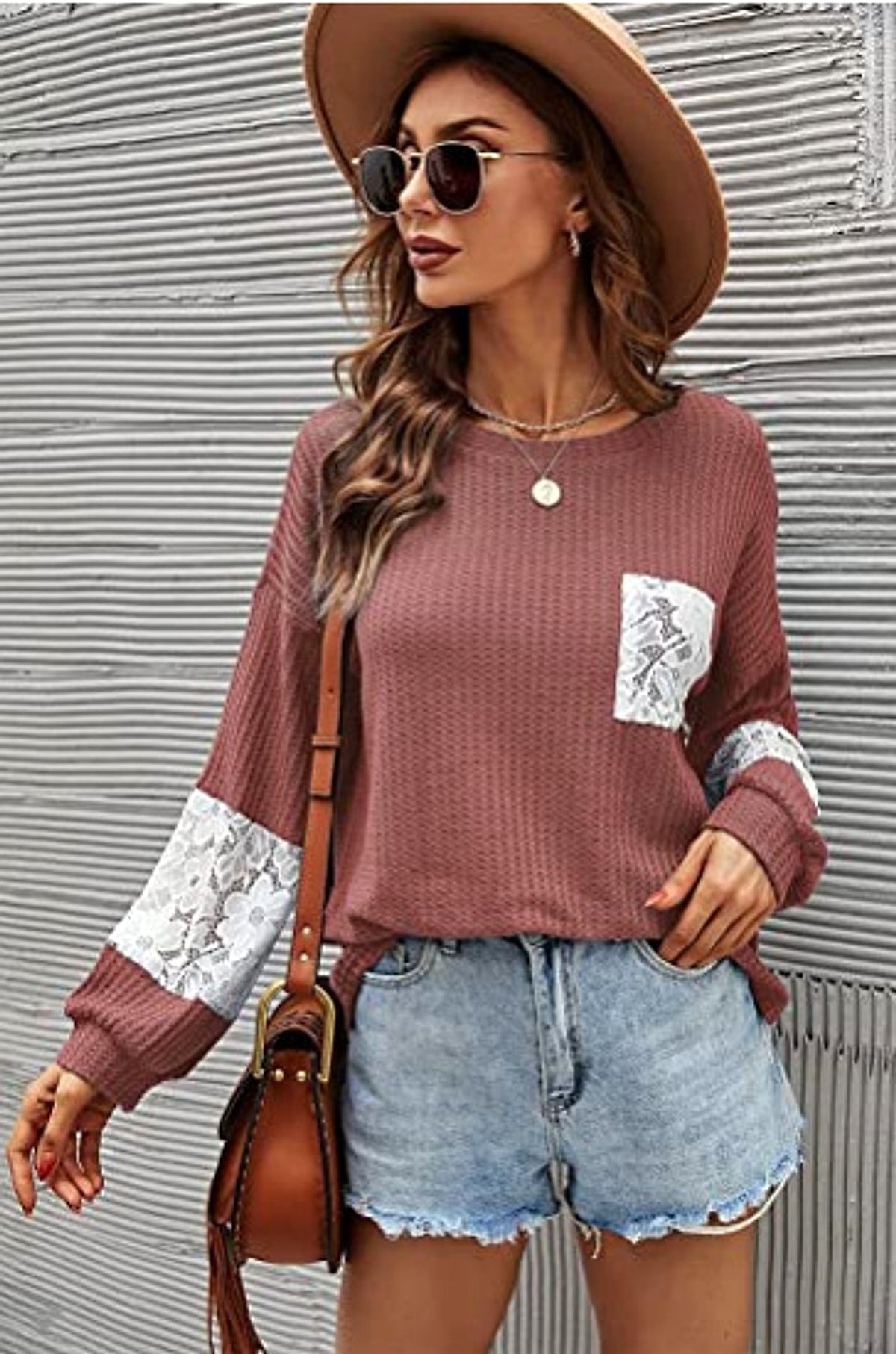 Lace Casual Women's Loose Patchwork Easy Matching Knitwear Women Sweater - enhanced image 16