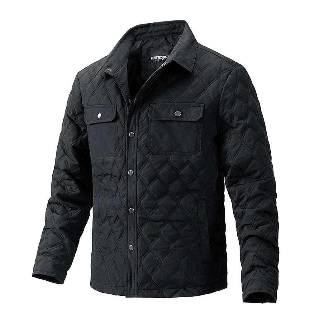 Men's Fashion Jacket Business Jacket Cotton Jacket - enhanced image 16