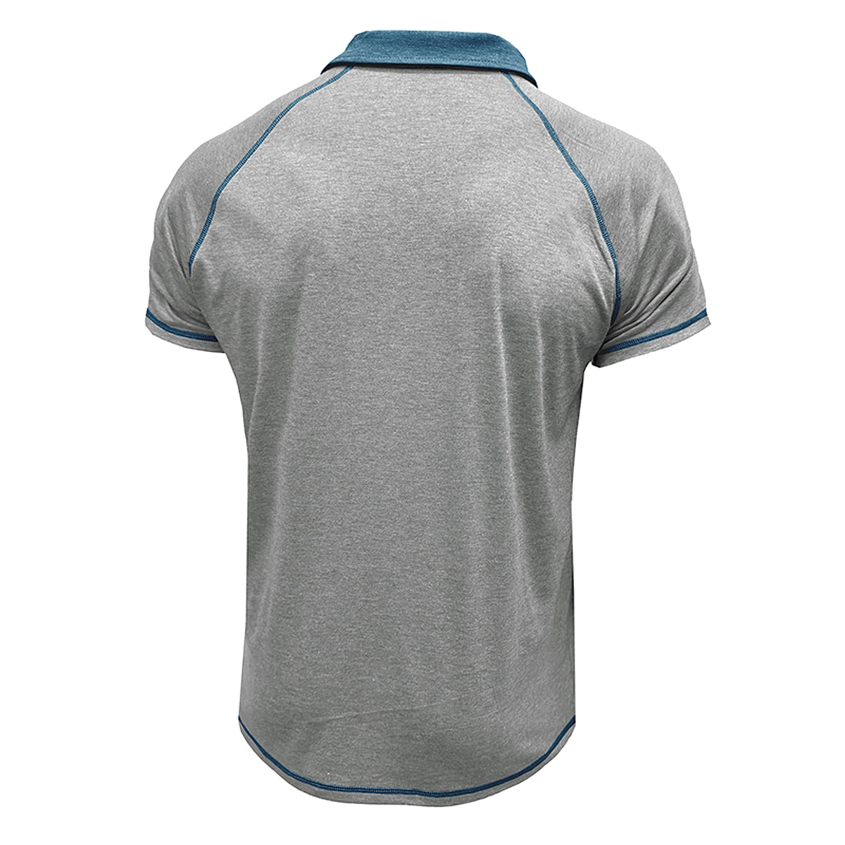 Short-sleeved Lapel T-shirt POLO Bottoming Shirt Men Clothing - enhanced image 16