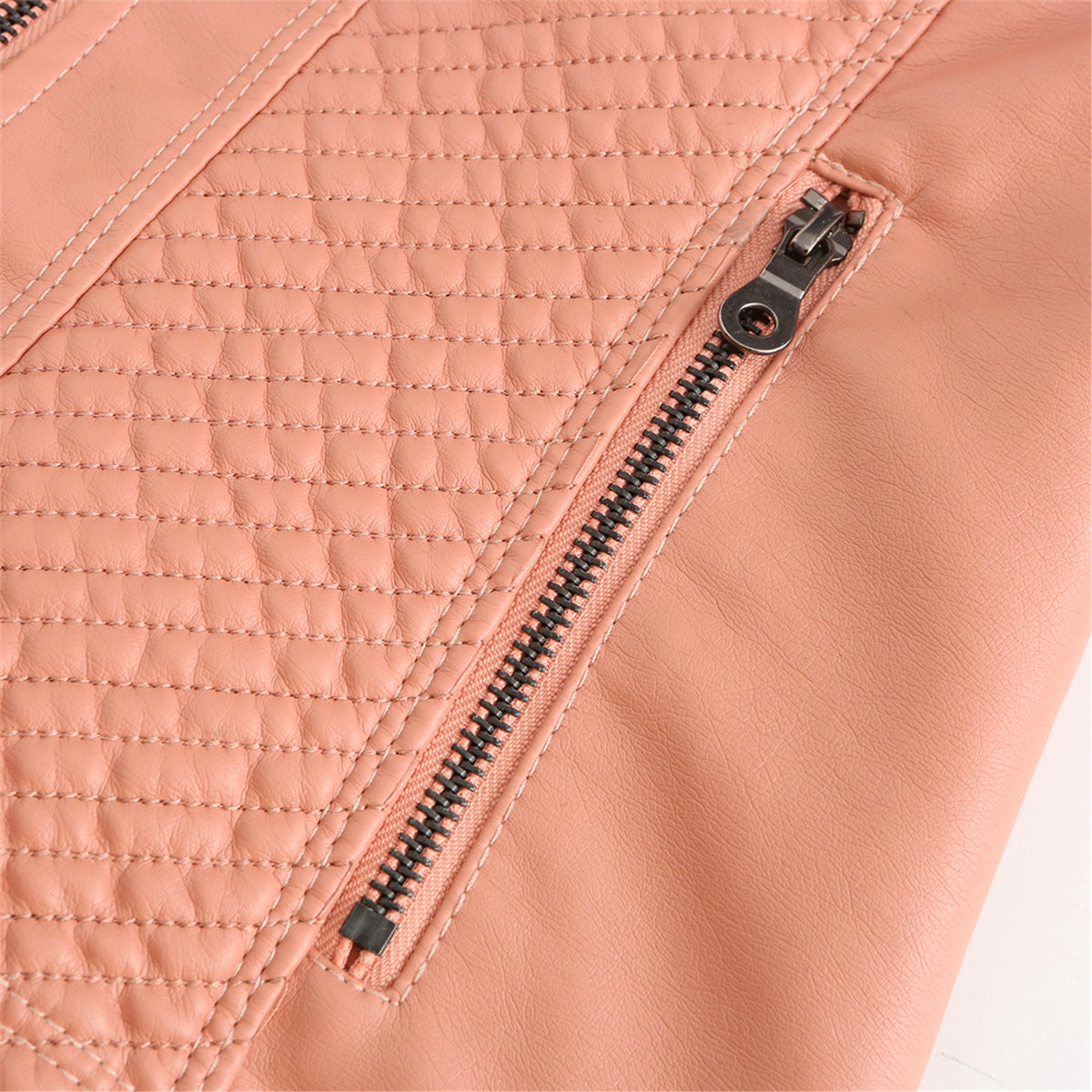UrbanEdge™ PU Leather Jacket – Sleek Moto Edition - enhanced image 16