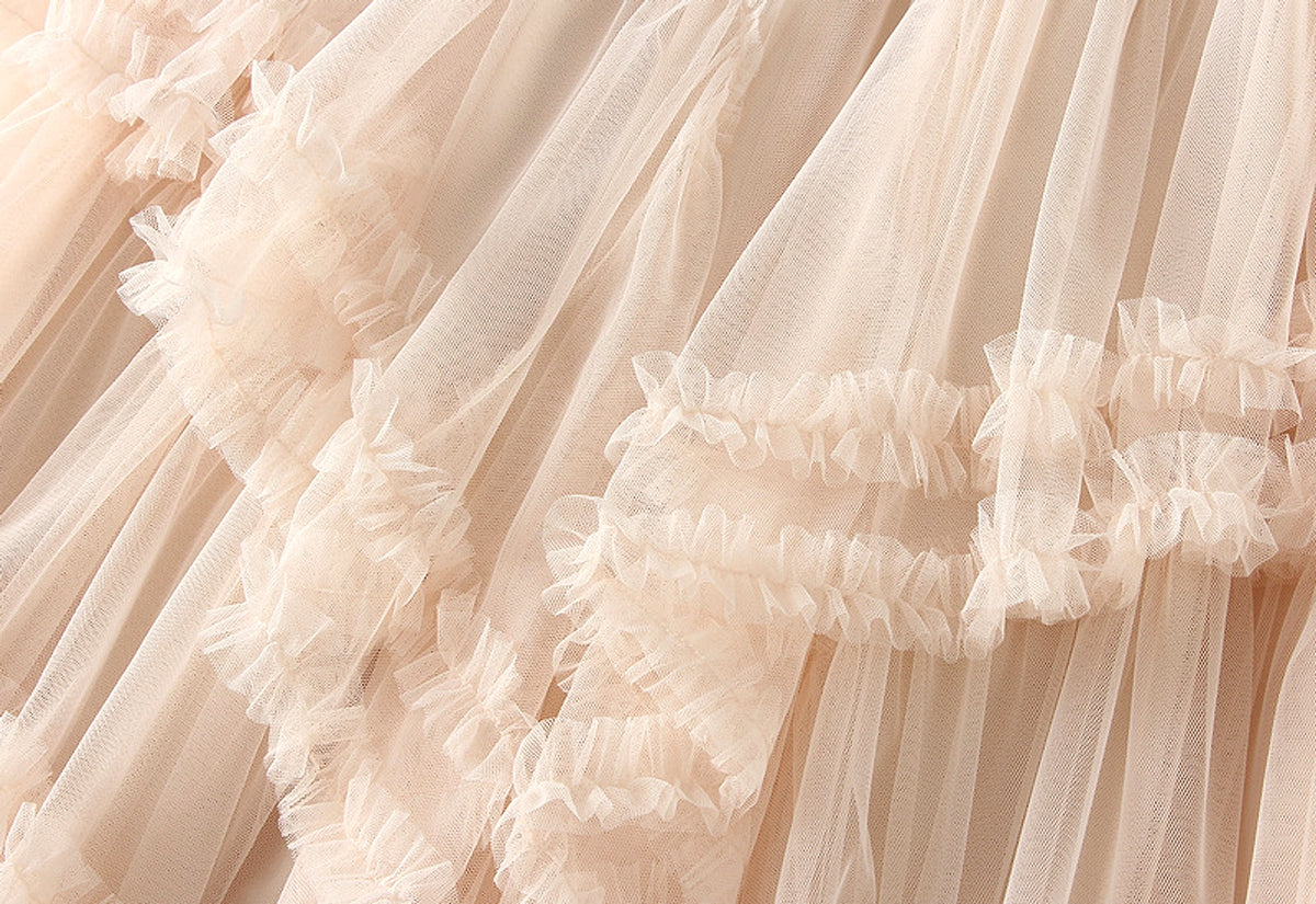 Slimming Multi-layer High-grade Gauze Skirt High-grade Skirt - enhanced image 16
