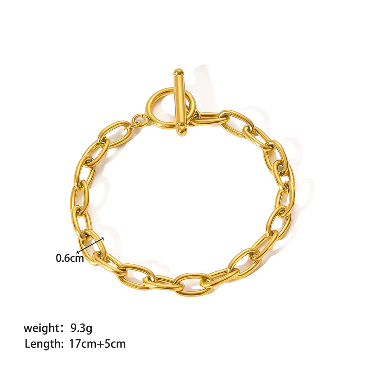 Elegant Gold-Plated Bracelet – Timeless & Stylish for Every Occasion - enhanced image 16
