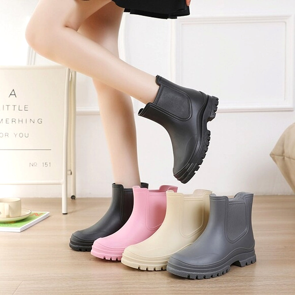 Cross-border Ladies Outdoor Work Rain Boots Lightweight Non-slip Rubber Shoes Kitchen Shoe Cover - enhanced image 17