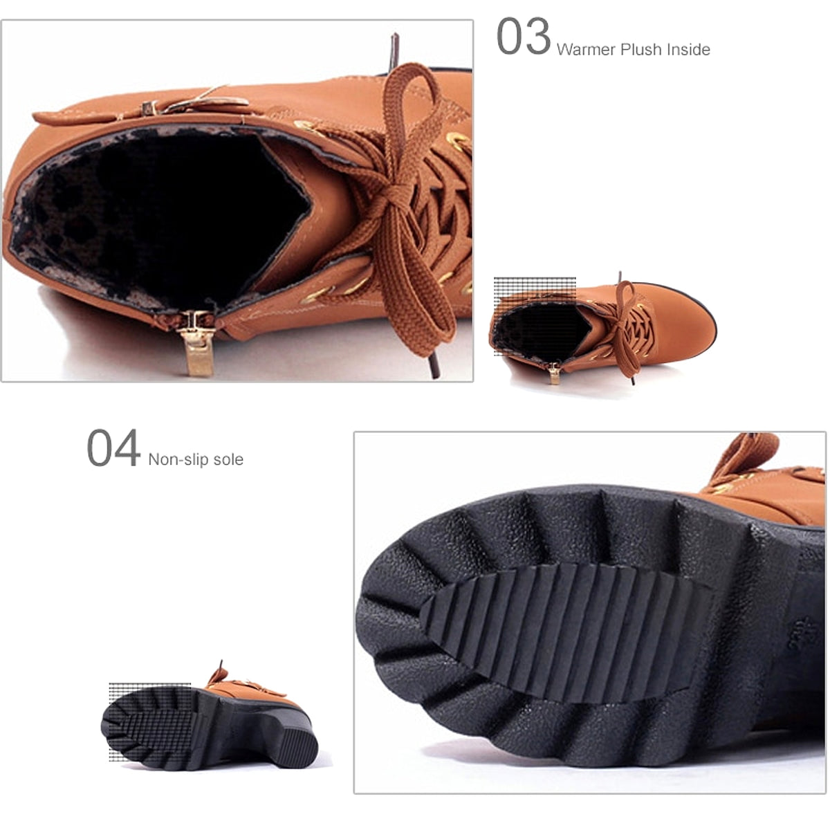 A.1 Cross strappy boots Women - enhanced image 17