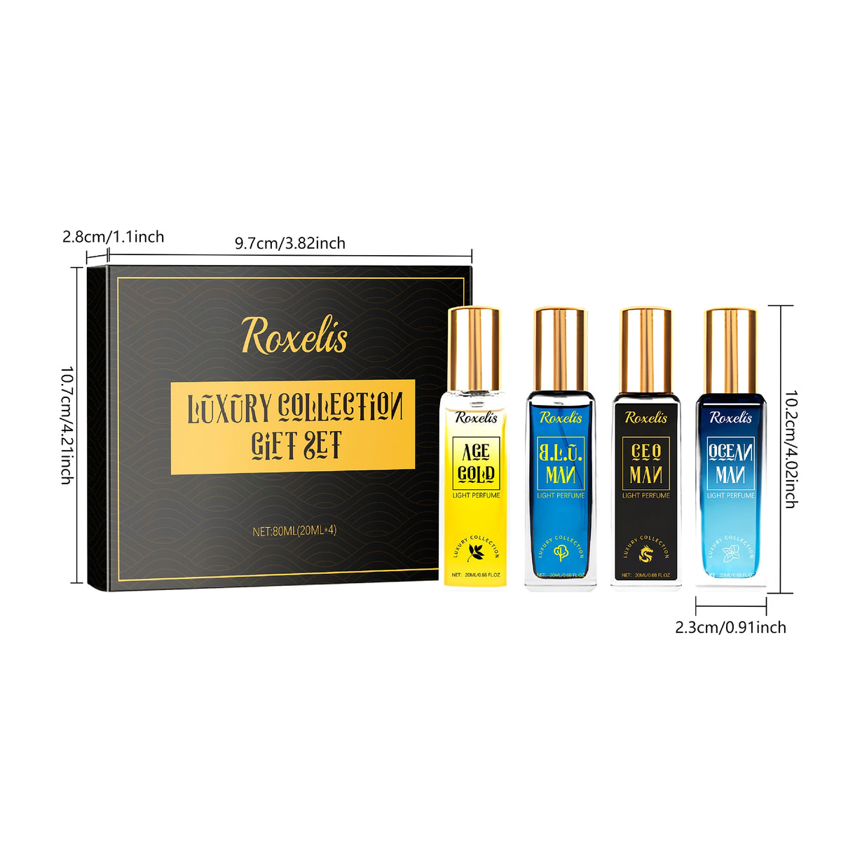 Roxelis™ Men’s Luxury Collection – 4 Scents of Power. One Signature Gift. - enhanced image 17