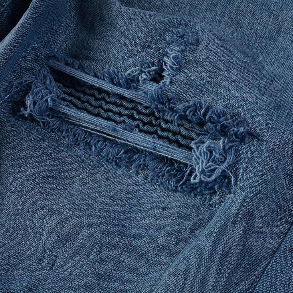 UrbanRift™ – Distressed Mid-Waist Street Jeans - enhanced image 17