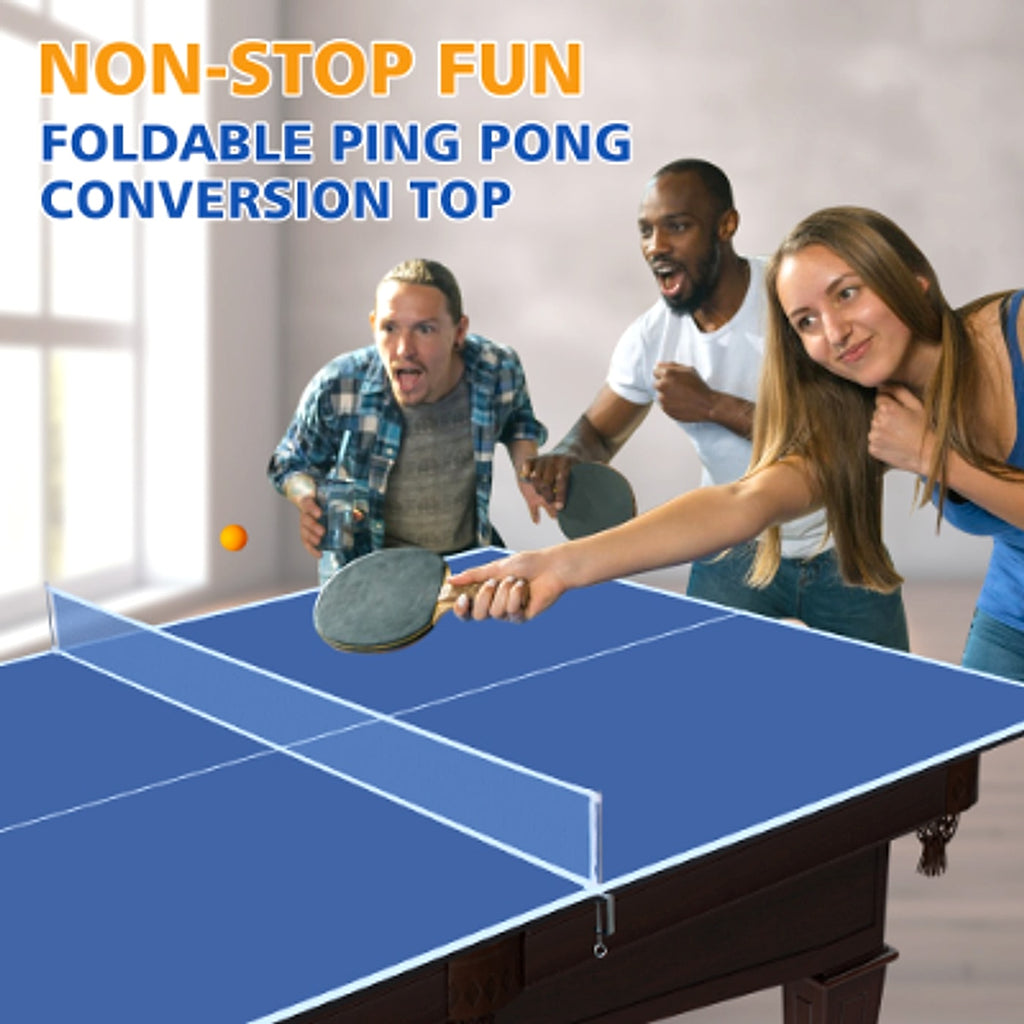 GameMaster™ – 7ft Foldable Ping Pong Tabletop Conversion Board (US Warehouse) - enhanced image 17