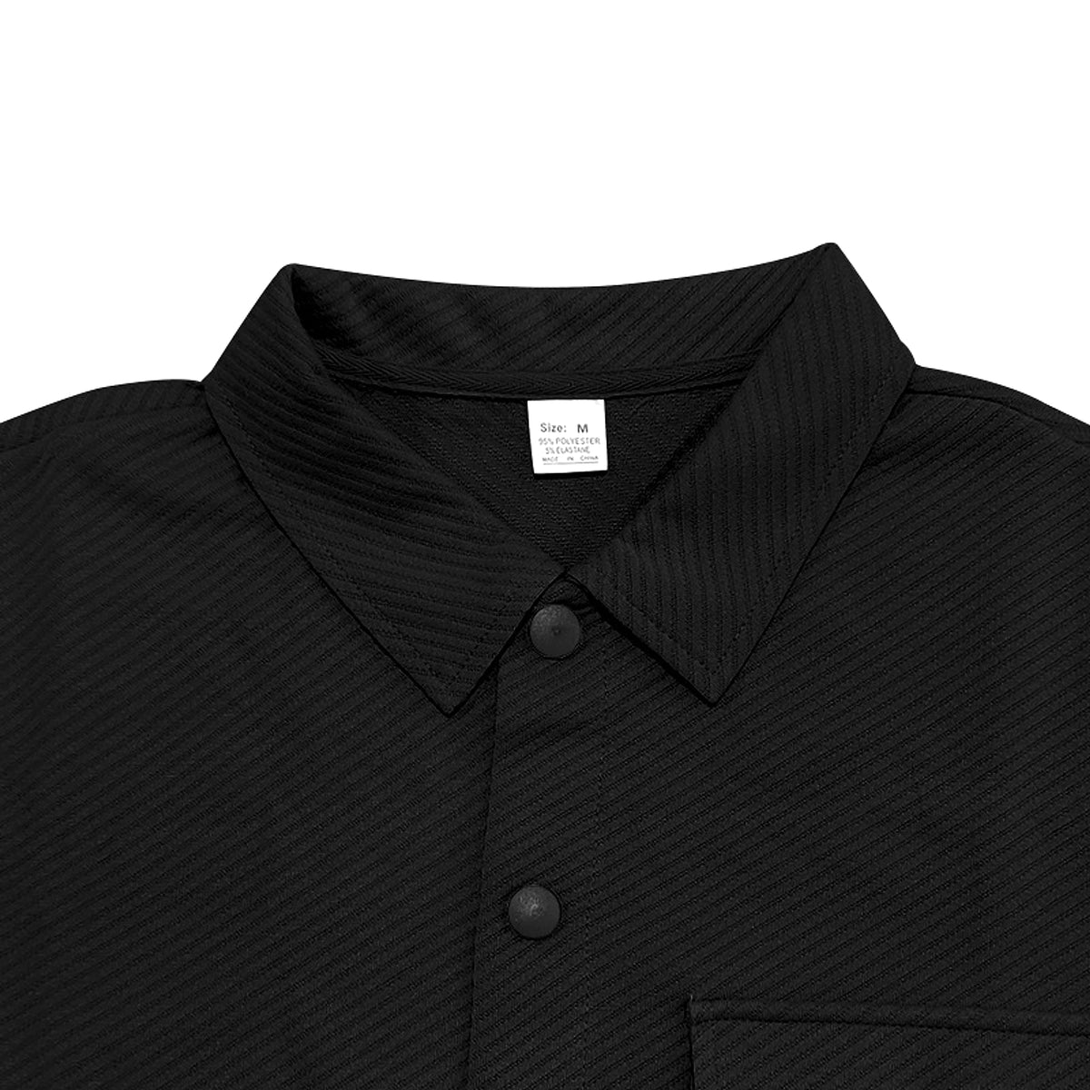 Men's Retro Casual Jacquard Knitted Lapel Shirt Jacket - enhanced image 17