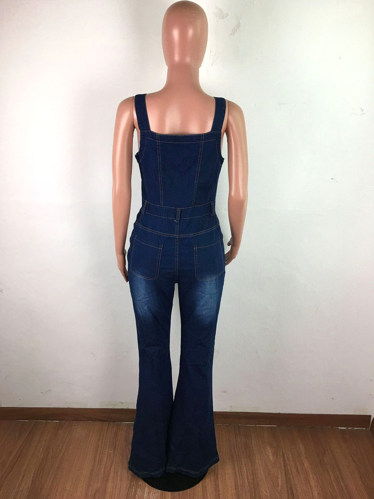 Women's Fashion Casual Denim Jumpsuit - enhanced image 17