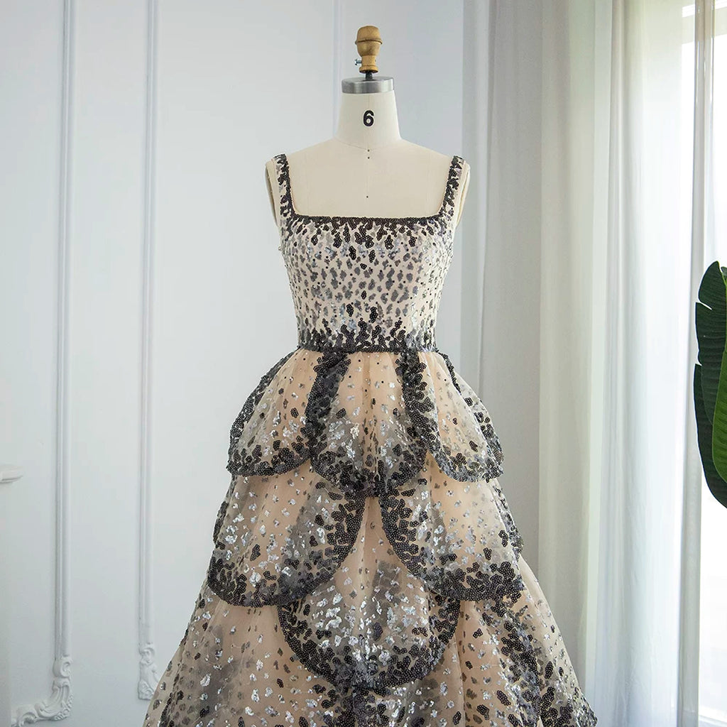 A1. Women's High-end Luxury Puffy Dress Skirt - enhanced image 17