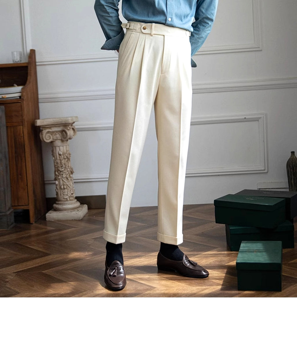 British Men Business Casual Pants - enhanced image 18