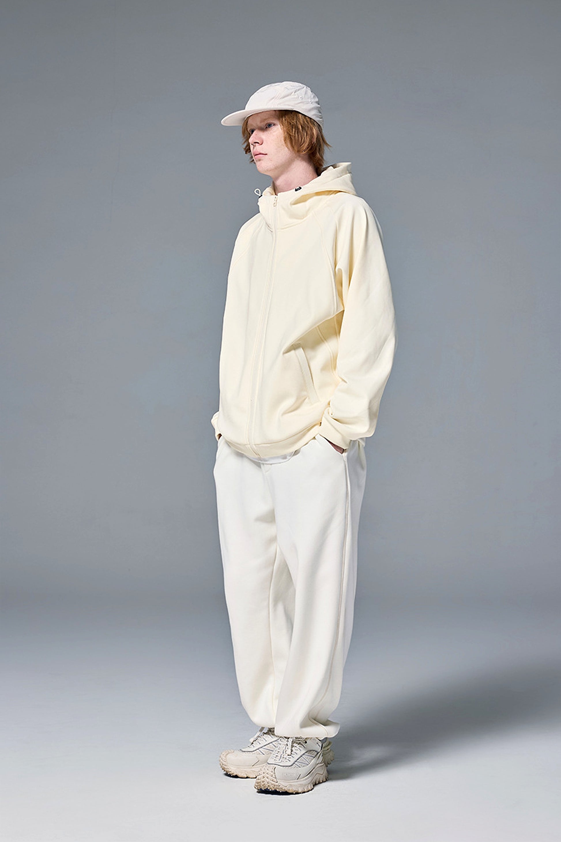 Hydrogen Four-sided Elastic Hooded Jacket Zipper Windproof Fleece Sweater - enhanced image 18