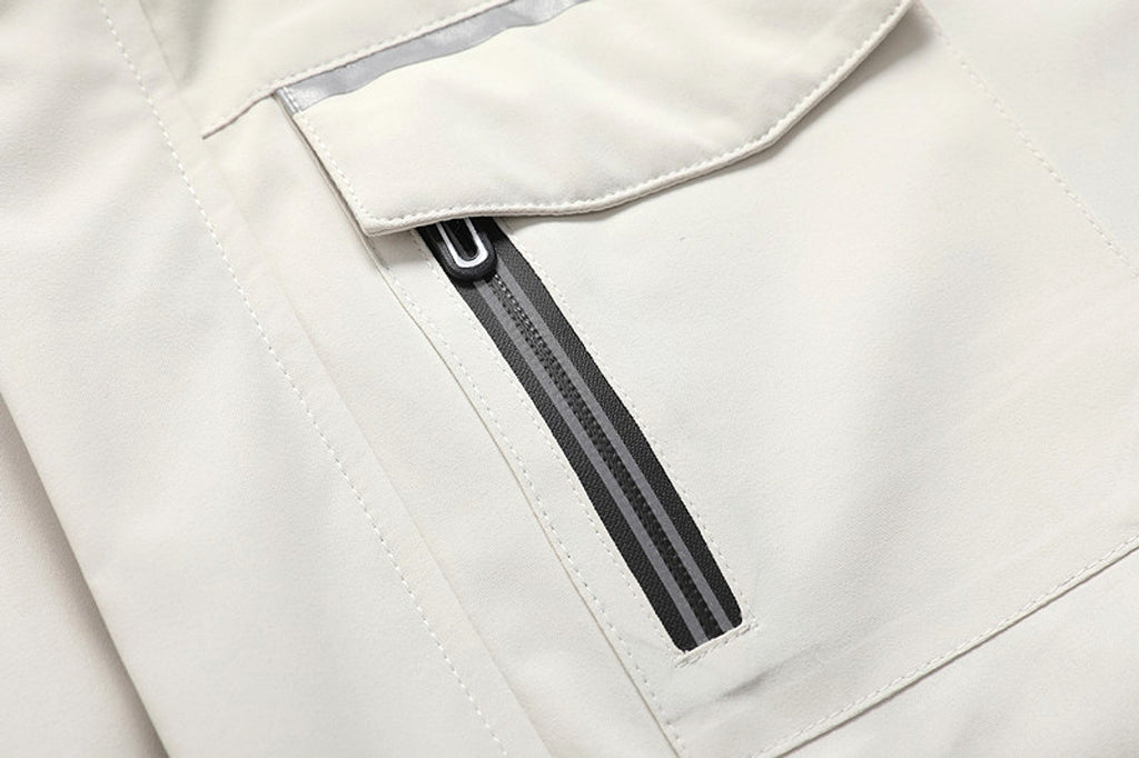 Men’s Mid-Length Hooded Trench Coat – Clean, Smart, Reliable