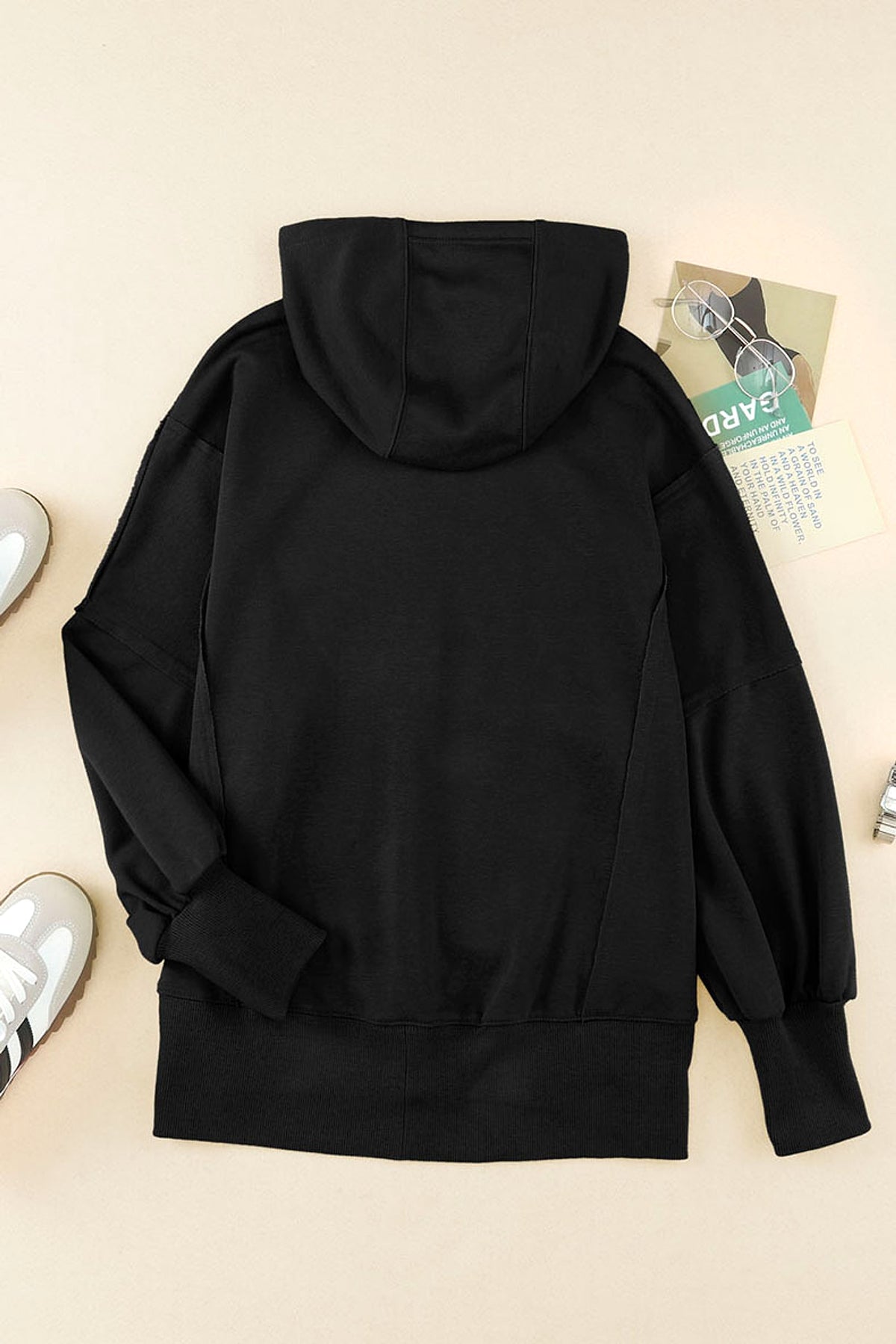 Solid Color Long Sleeve Sweater For Women (Zipper) - enhanced image 18