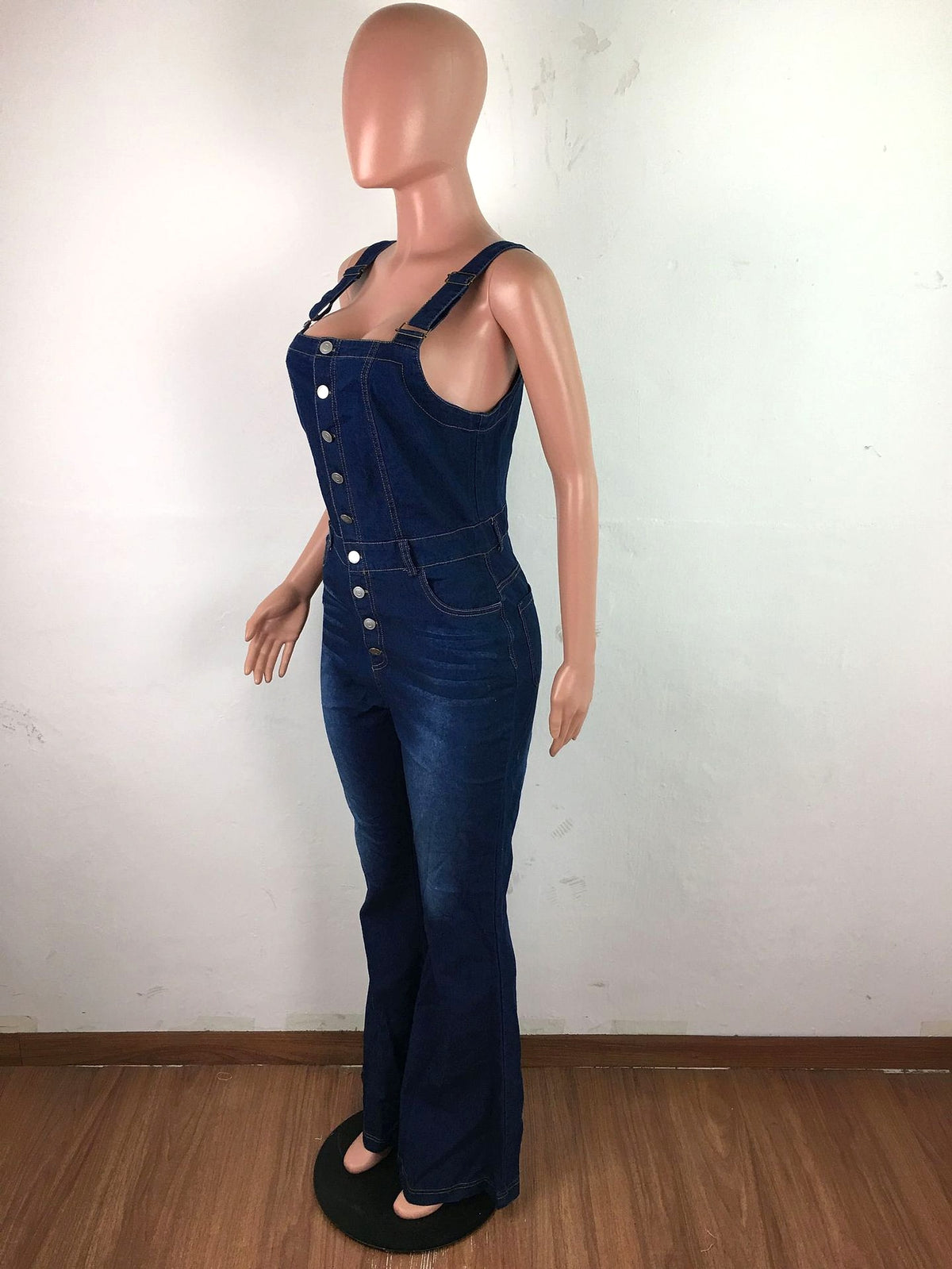 Women's Fashion Casual Denim Jumpsuit - enhanced image 18
