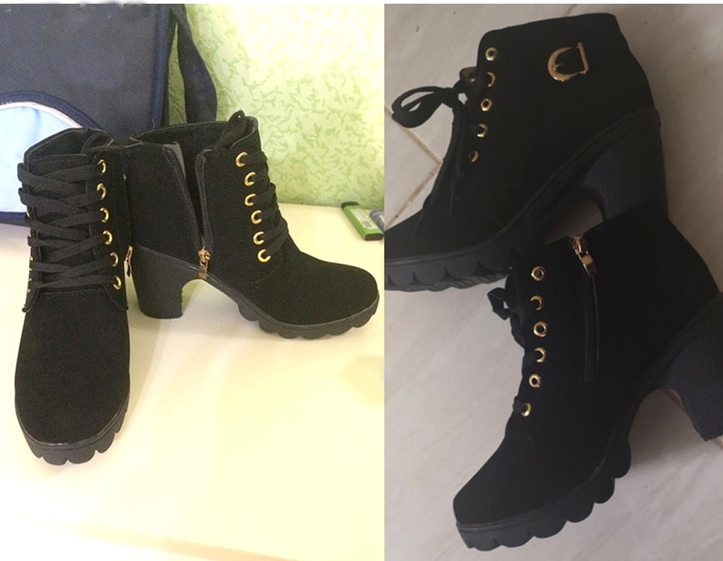 A.1 Cross strappy boots Women - enhanced image 19