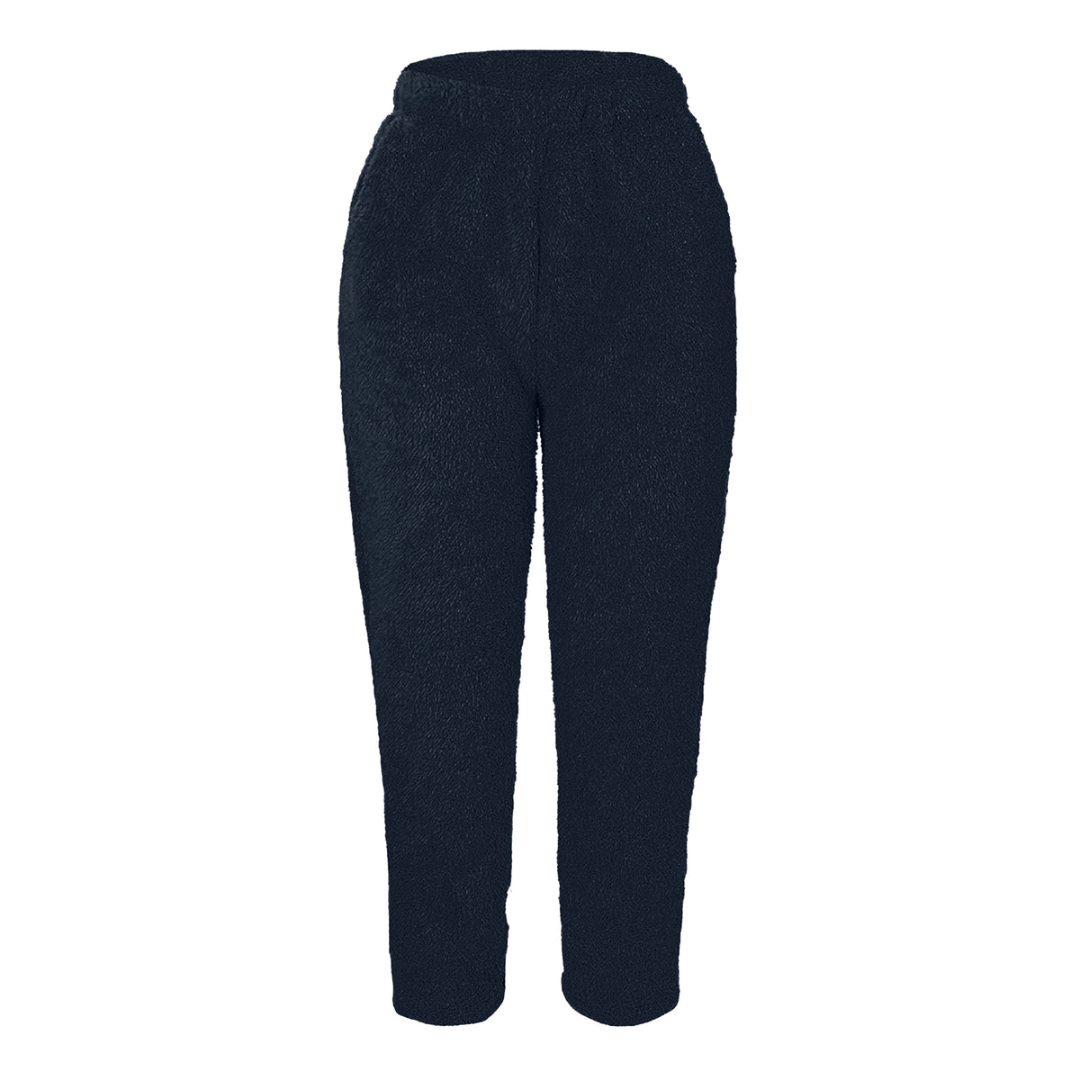 Double-sided Velvet Home Wear Women's Solid Color Loose Plush Pajama - enhanced image 19