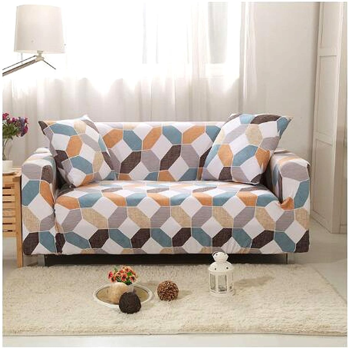 FlexiCover™ – Universal Elastic Sofa Slipcover - enhanced image 19