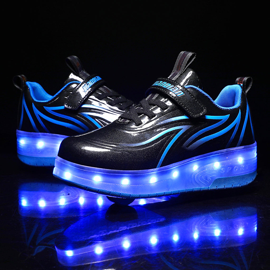 Light Charging Pulley Shoes Single And Double Wheels - enhanced image 19
