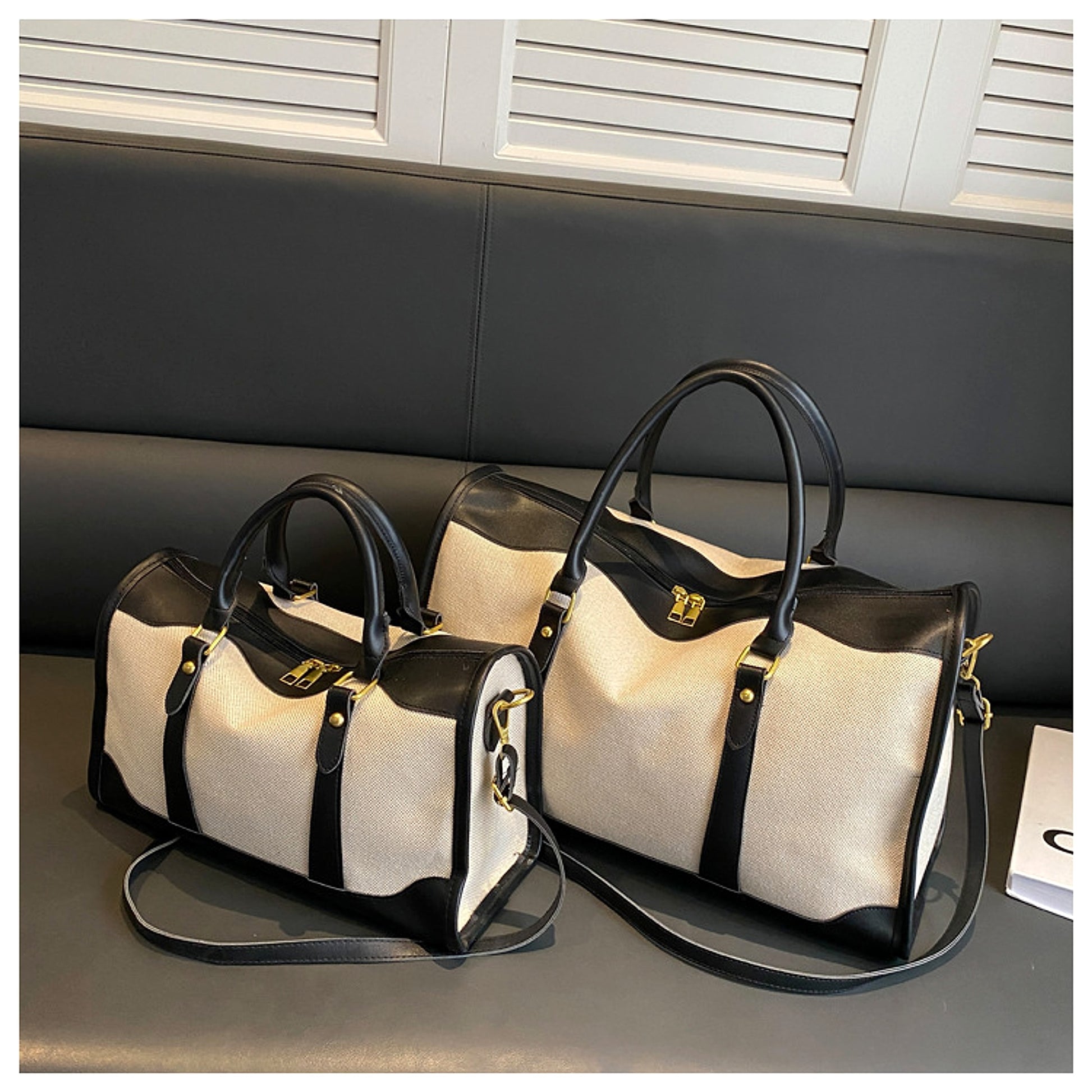 Voyagera™ – Canvas Travel Tote Bag (Large Capacity) - enhanced image 19